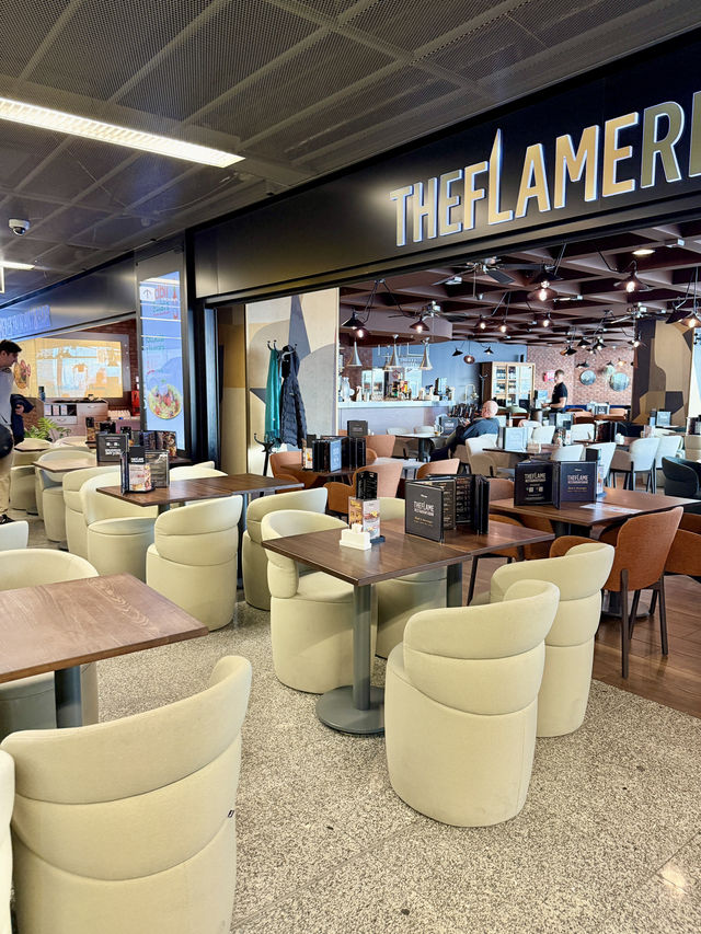 A Calm Airport Morning at The Flame Restaurant & Bar 🥐 A Calm Airport Morning at The Flame Restaurant & Bar 🥐