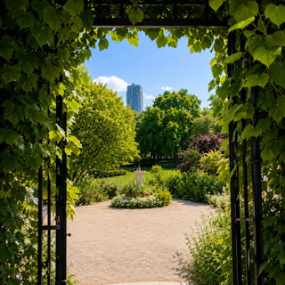 🌿 London’s Hidden Temple Garden 👀