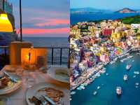 you must visit Procida Island in Italy, a town that looks like a fairy tale world. The guide is here.