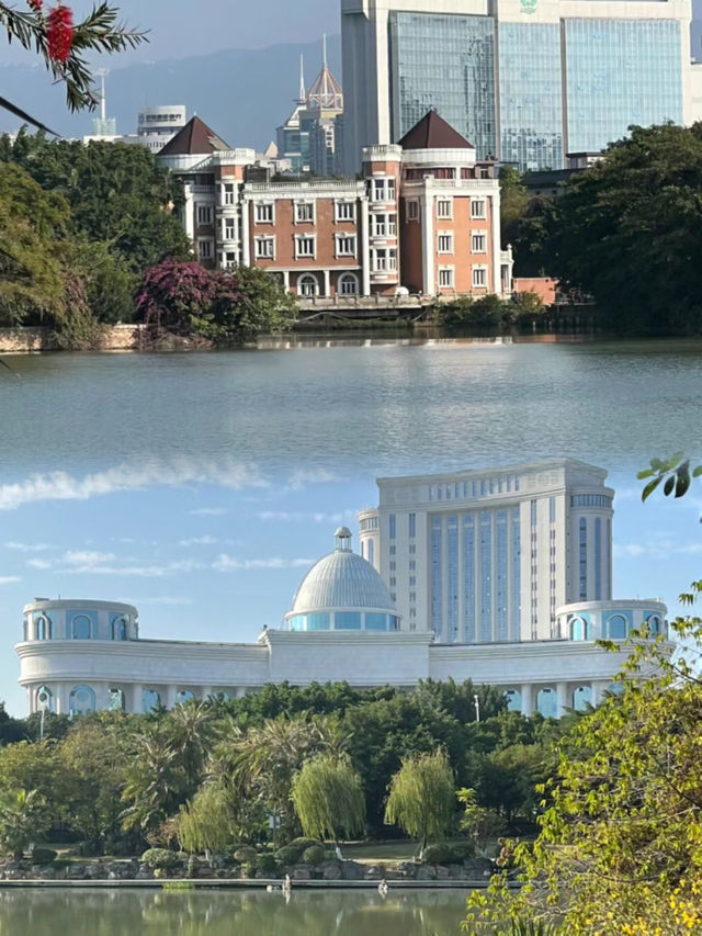 不在國外，就在福州！左海公園，一個讓你暢游一整天的城市綠洲！