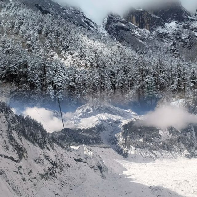 冬天去海螺溝看雪~