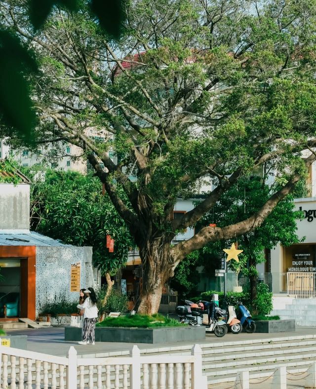 在深圳，喜歡到這樣的小鎮上走走停停