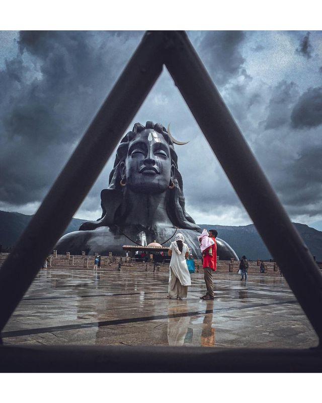 ||巨物恐懼症慎入印度濕婆神像Adiyogi