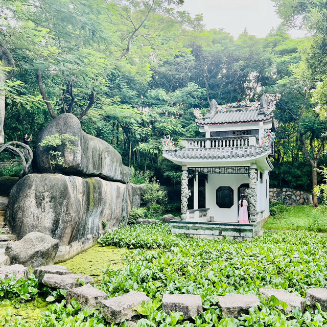 深圳匯芳園😍深圳園林代表作