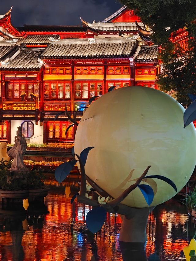 不出意外的话今晚就要亮灯了！2024中秋灯会！