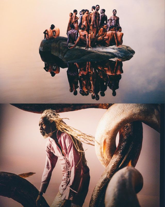 在上海邂逅奇妙現實主義的非洲風情。 在上海邂逅奇妙現實主義的非洲風情。