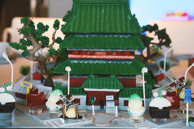 北京中軸線申遺成功，下午茶也滿滿京味。
