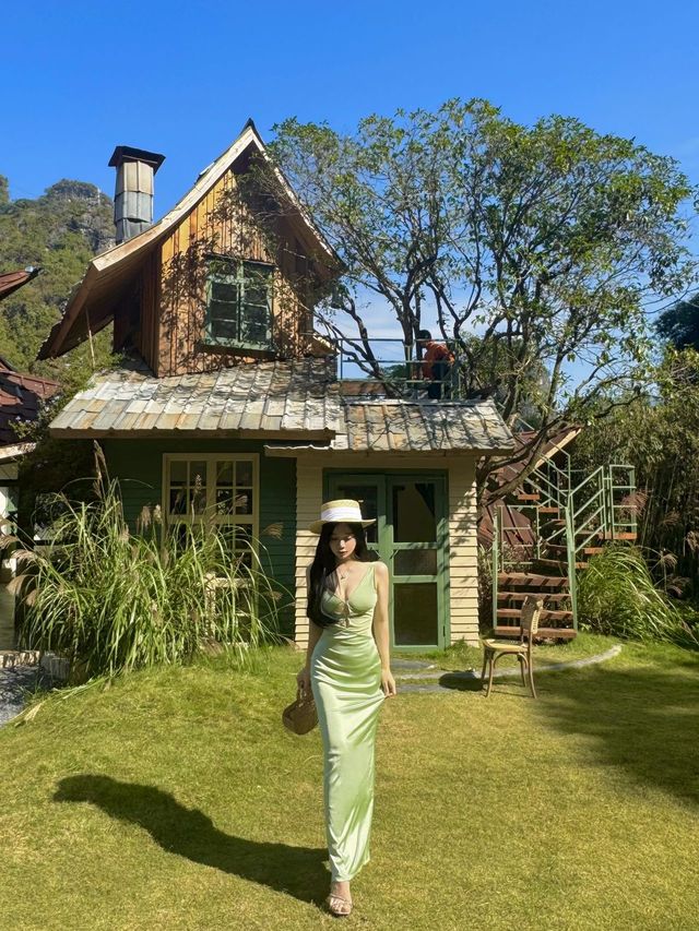 沒有出國！！格林童話般小木屋！好浪漫。