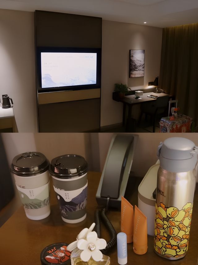 入住呂梁亞朵酒店，很不錯的一家酒店，呂梁中央公園亞朵酒店！