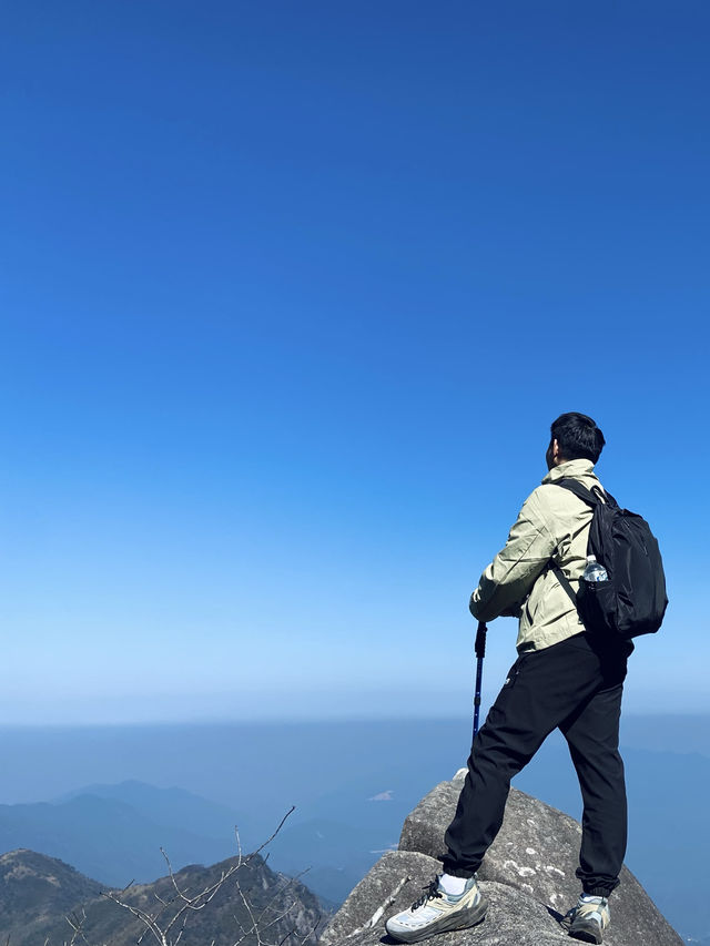 肇慶最高峰——大稠頂｜1,626米