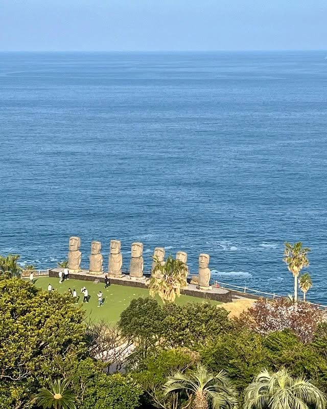 日本·宮崎 | 打卡日南海岸的「摩艾石像」！