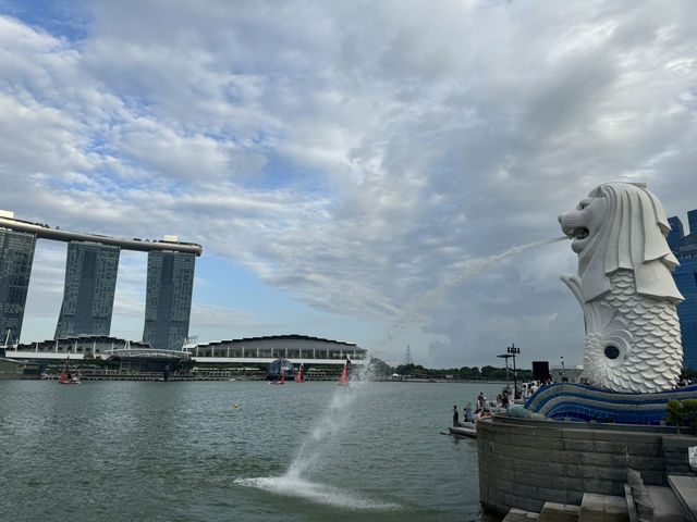 新加坡魚尾獅公園⛲️邂逅獅城經典地標
