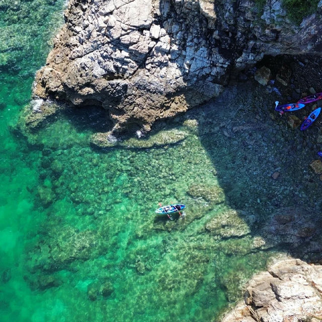 🌊西貢綠蛋島+牛尾洲｜隱世玻璃海！零商業零人潮嘅出海天堂✨