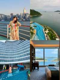 香港遛娃挖到寶！這家全海景酒店太可了～🌊 剛帶娃從香港回來，迪士尼人擠人，反而是海洋公園這邊驚喜滿滿！