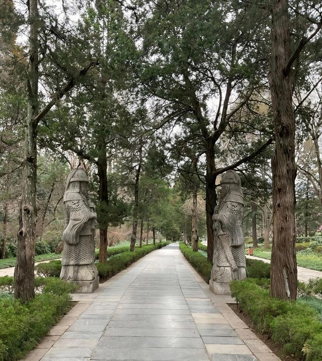 踏入明孝陵神道，歷史，觸手可及。