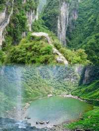 德夯大峽谷徒步｜在「雲端」的流紗瀑布下我找到了夏天！