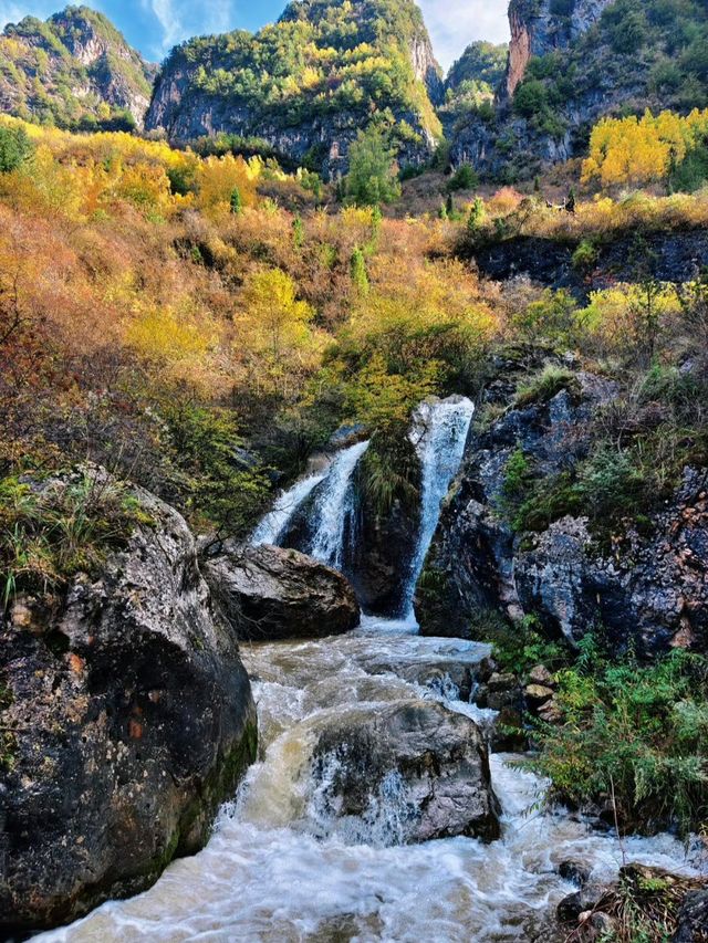 秋色掩映遮陽山