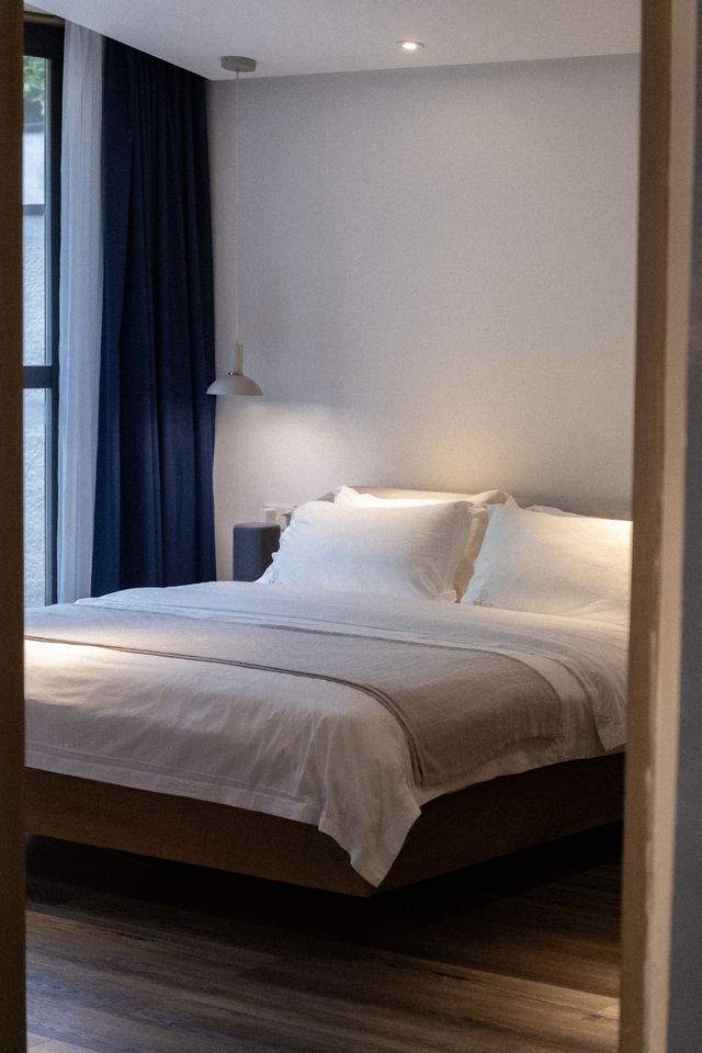 青城山避世神店私湯泡著看山霧