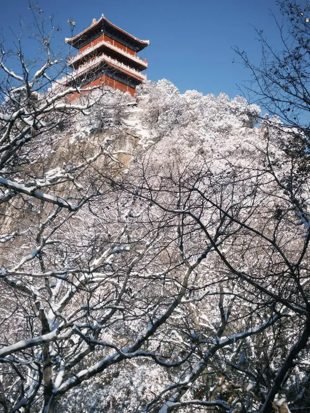 雪落終南｜南五臺初雪徒步攻略 美到窒息