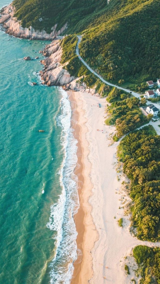 溫嶺彩色漁村+金沙灘｜闖入現實版童話世界說喜歡你的人可能很多