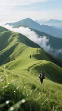 徒步武功山看星河
