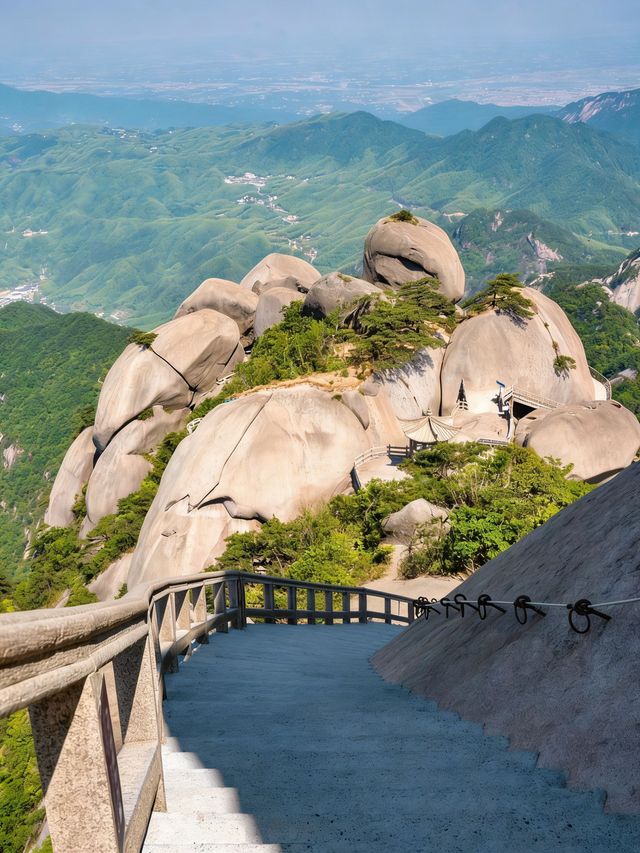 不想假期人擠人?直接衝安徽天柱山就對了! 不想假期人擠人?直接衝安徽天柱山就對了!