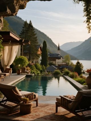 엽서 속 겨울을 지나 아이와 함께 알프스 호숫가 동화 마을에 머물다