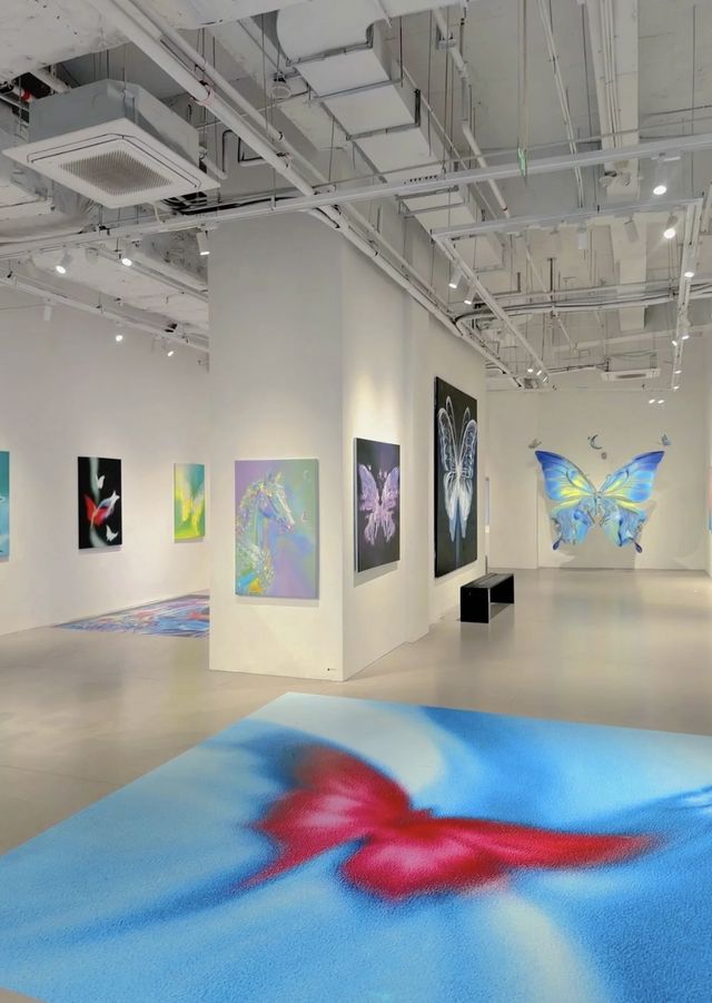 墜入蝴蝶夢境|沉浸式藝術展漫遊