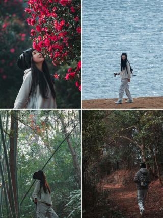 เดินป่าชมวิวฤดูหนาวสุดโรแมนติก! สัมผัสบรรยากาศโรแมนติกท่ามกลางทุ่งดอกไม้และทิวทัศน์ริมทะเลสาบ