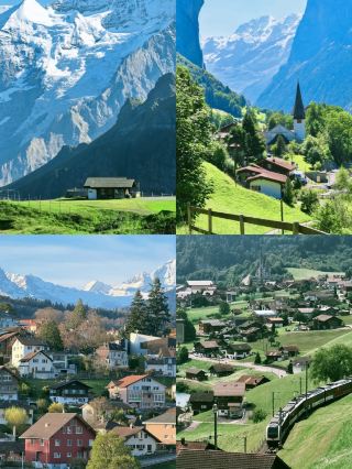 瑞士治癒系旅行