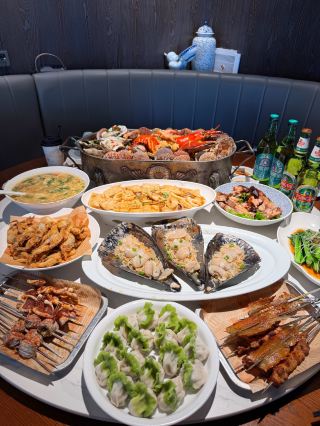 崂山石老人！！食嘅最勁嘅一頓海鮮大餐！！