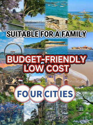 Four routes perfect for traveling with parents and kids, focusing on spending less and enjoying more