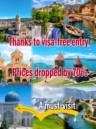 More beautiful than Switzerland | 4 visa-free countries cheaper than Thailand, enjoy a week for 3,000 per person