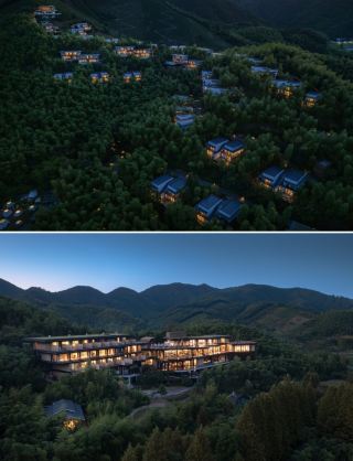 정말 후저우에 있어요!! 차밭과 계곡으로 둘러싸인 푸른 들판의 낙원 속에서 잠들기