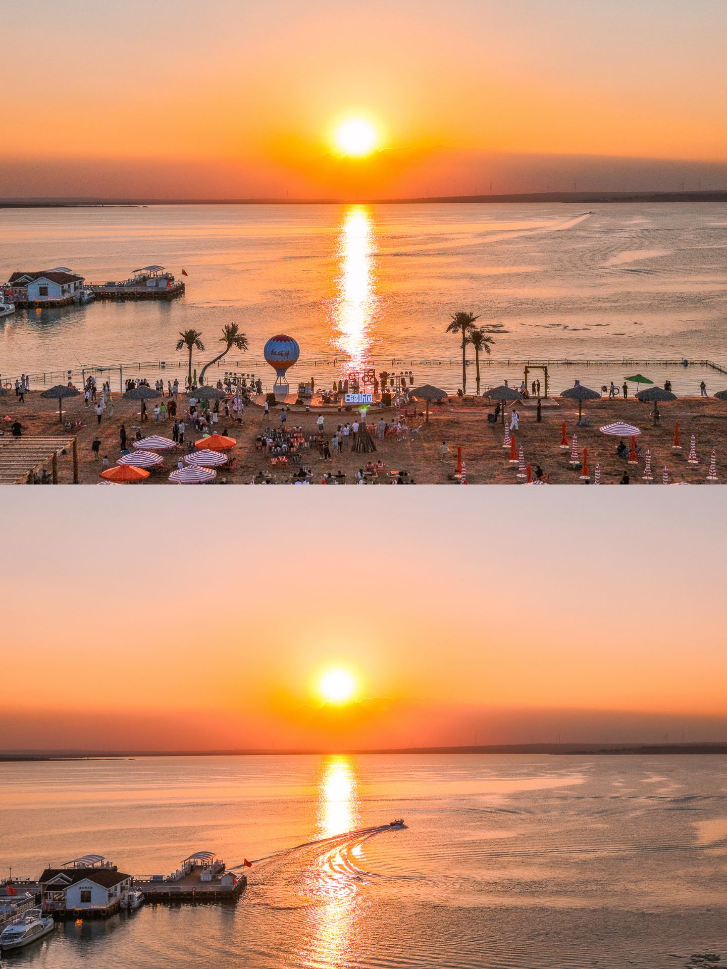 Shaanxi's "sea" is a freshwater lake hidden in the desert: Hongjiannao