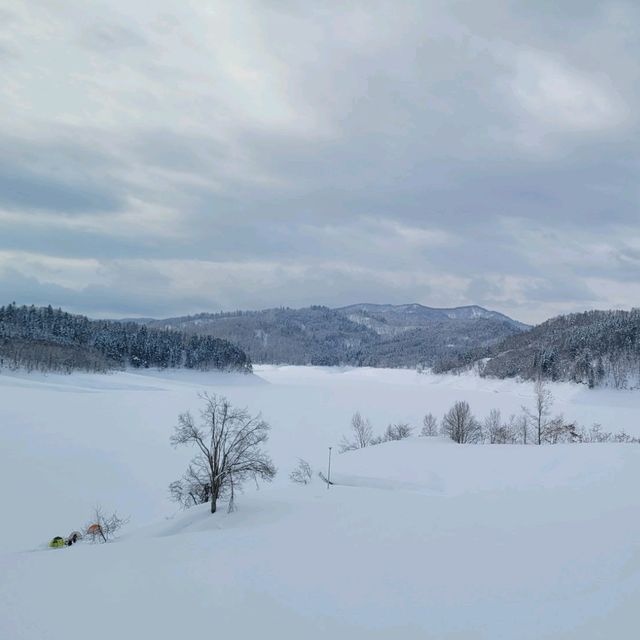 일본여행 비에이로 가는 길에 있는 Katsurazawa Lake