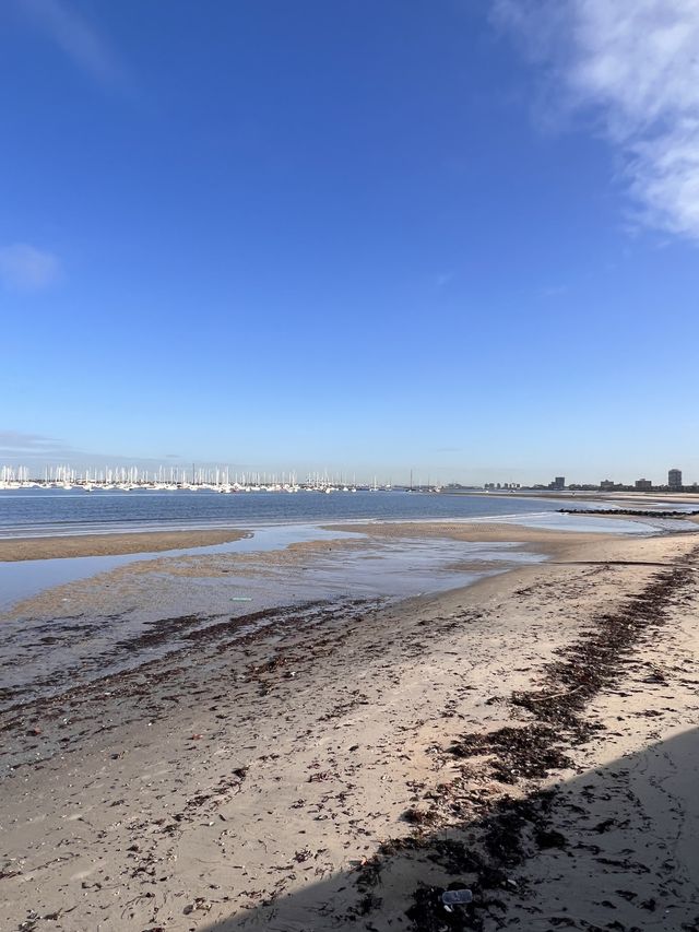 St Kilda Beach - Peaceful Winter Walk