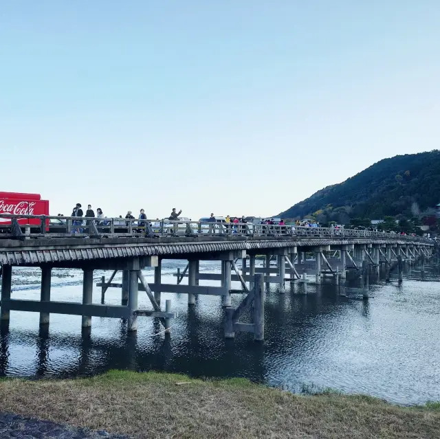 日本京都渡月橋 