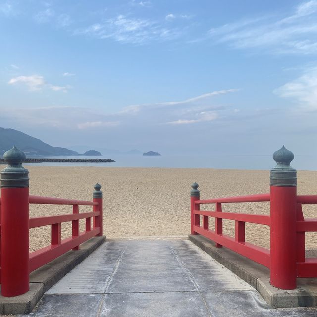 香川県の隠れた絶景スポット【津田の松原🌊🌲】