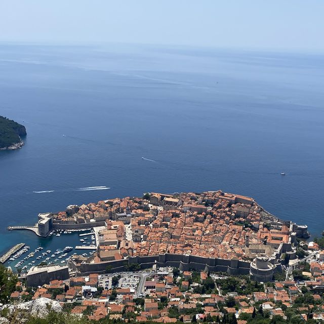 乘搭纜車觀看Dubrovnik全貌