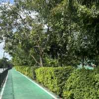 สวนรถไฟ 🌳🚲🐰ขี่จักรยานในสวน