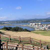 Jeju Island road trip with amazing scenery
