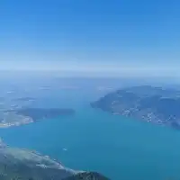 Spectacular View At Mount Rigi