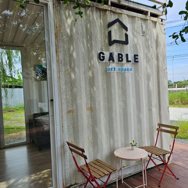 G A B L E art space คาเฟ่มุมสงบสายอาร์ต