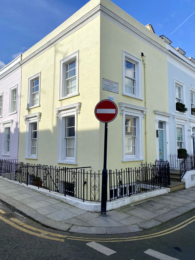 Most colourful neighbourhood in London! 🇬🇧 