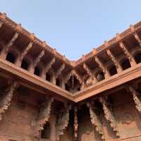 Agra Fort, best for leisure strolls!