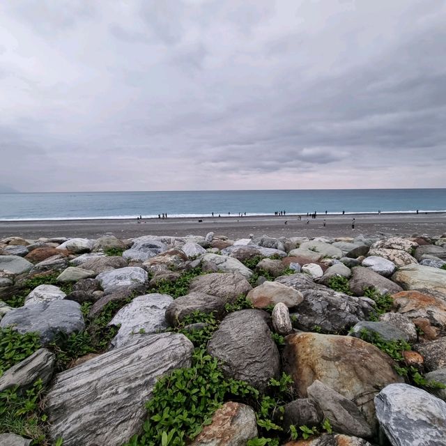 beautiful beach in Hualien