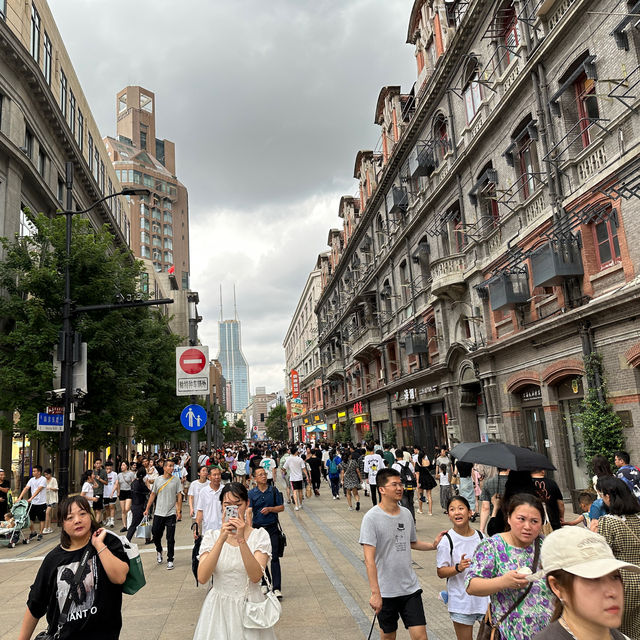 上海景點—南京路步行街