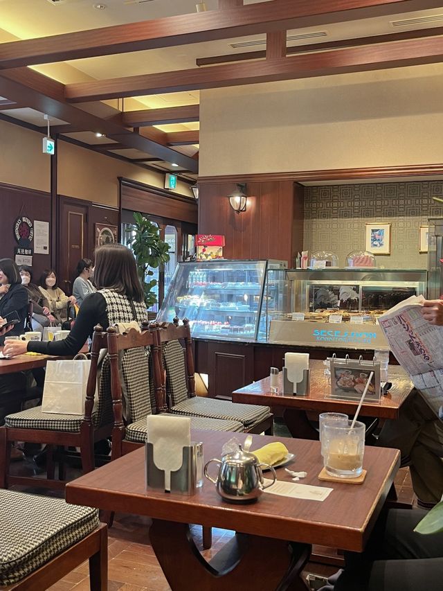 일본 최초로 커피를 소개한 역사깊은 카페☕️