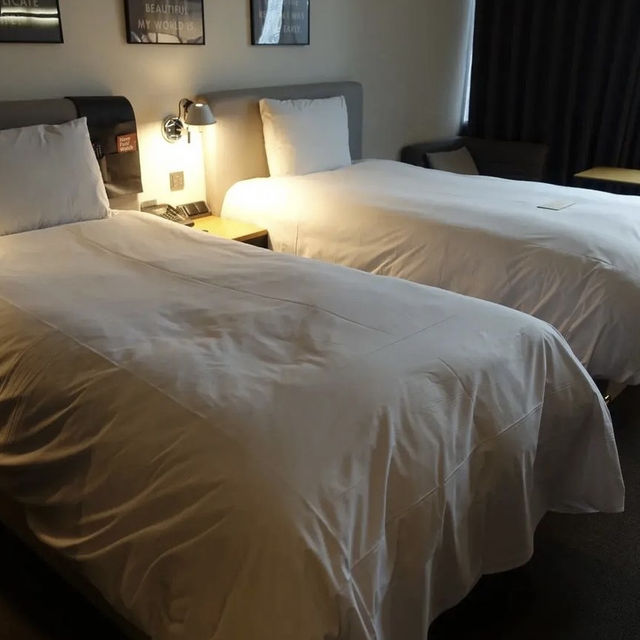 非常方便舒適嘅Glad hotel